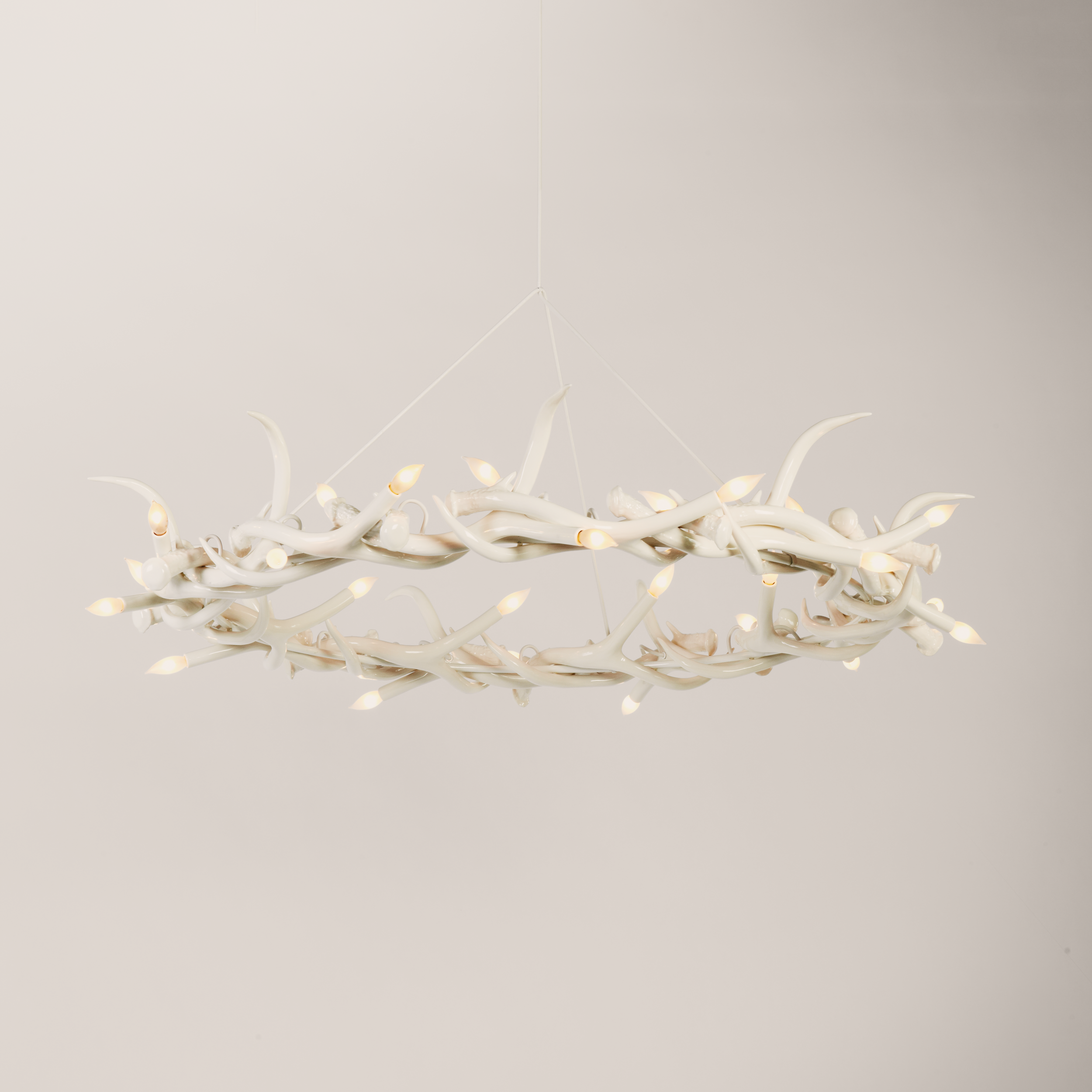 Superordinate Antler | Chandelier - 27 Antler Ring | Jason Miller