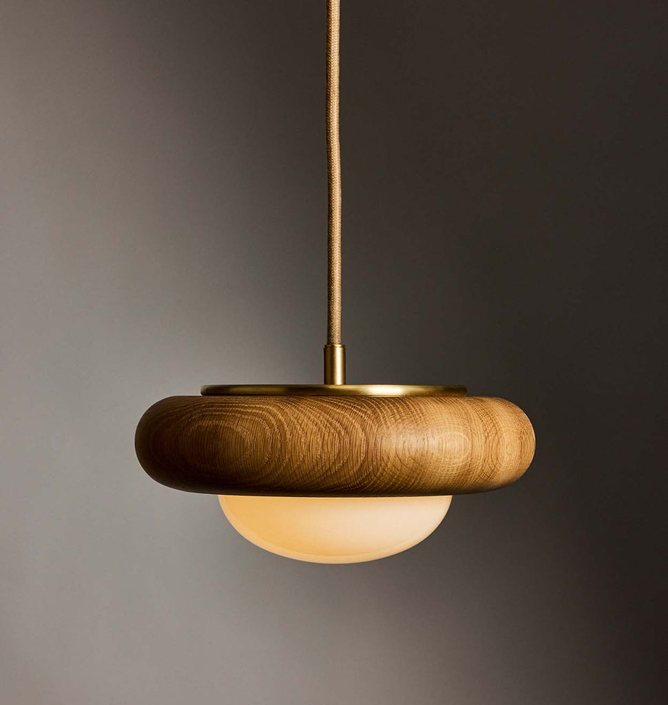 Humboldt Pendant 01 - Wood (White Oak)
