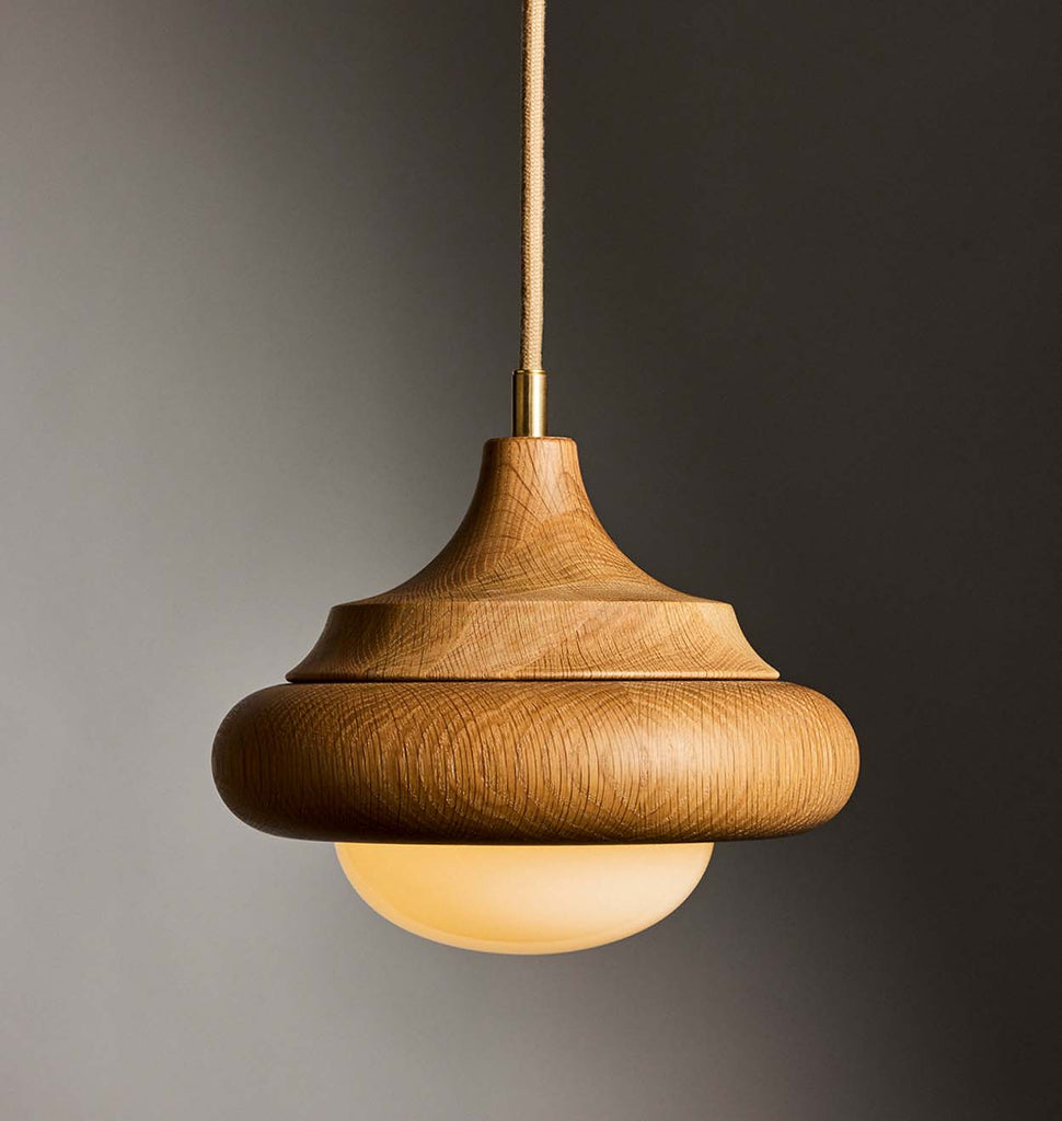 Humboldt Pendant 02- Wood (White Oak)
