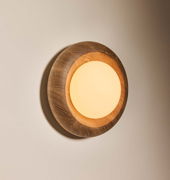 Oak wall sconce cheap
