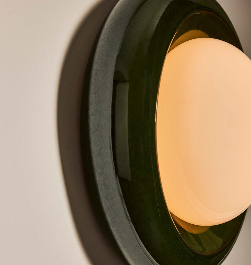 Humboldt Sconce - Ceramic (Royal Green)