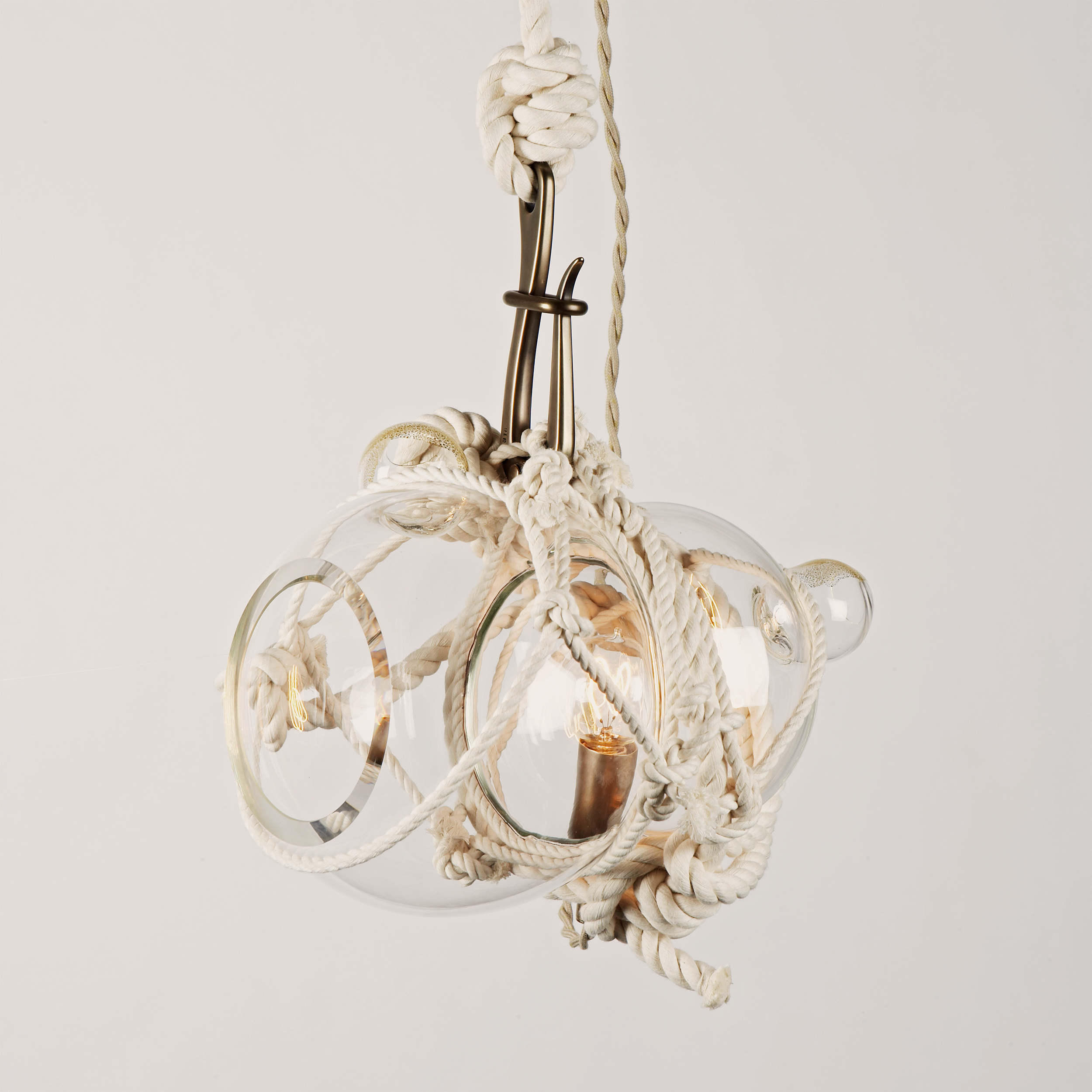 Knotty Bubbles | Pendant - Small | Lindsey Adelman – Roll & Hill