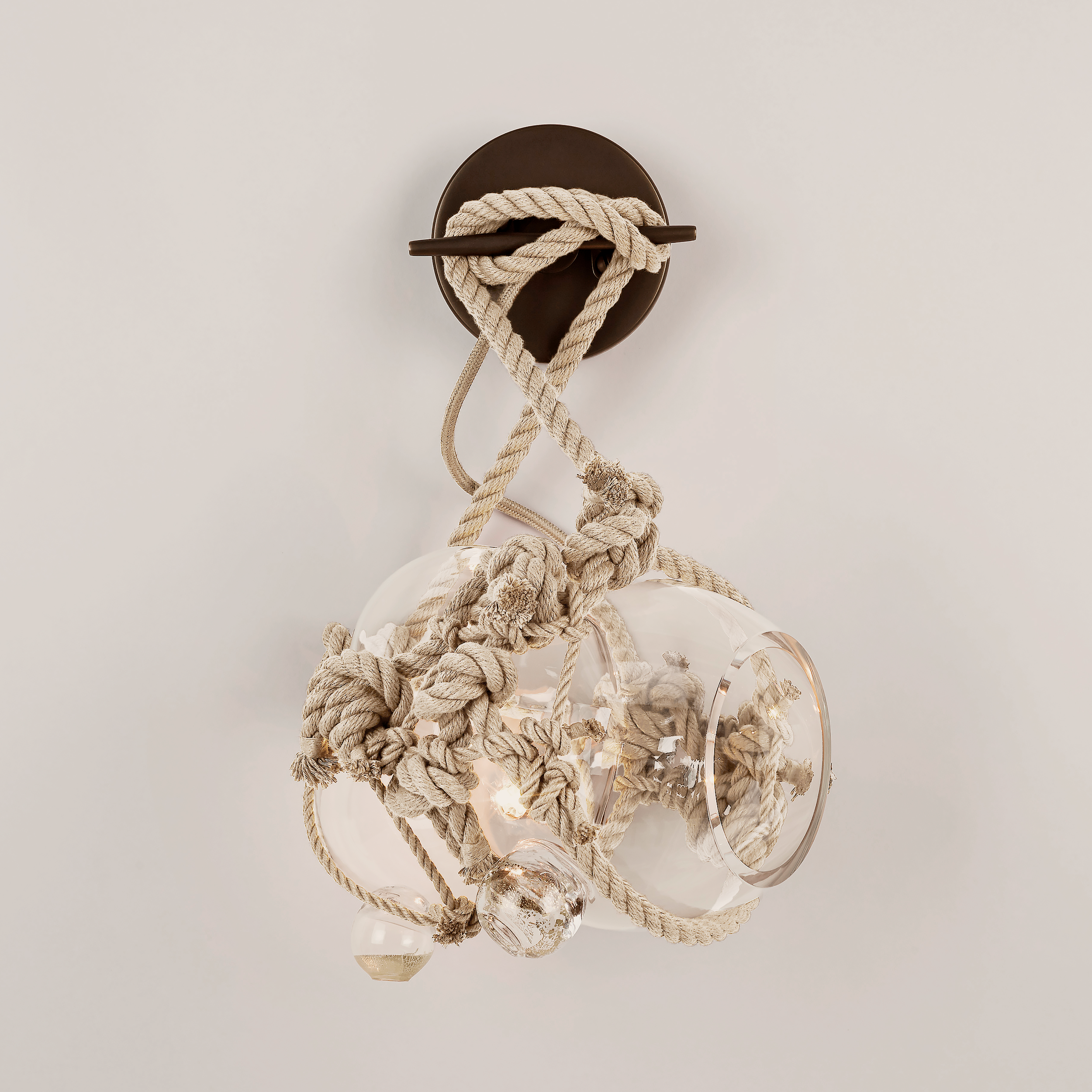 Knotty Bubbles | Sconce - Small | Lindsey Adelman – Roll & Hill