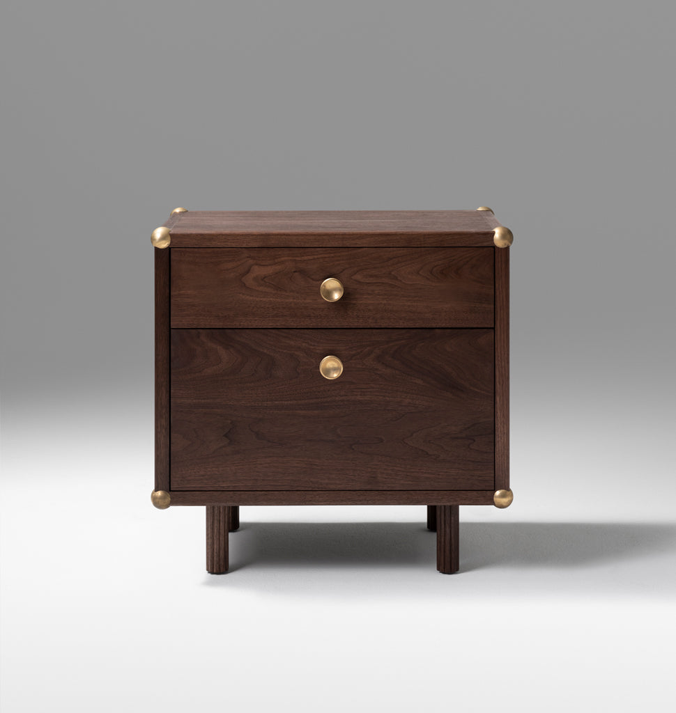 Lafayette Bedside Table (Black walnut)