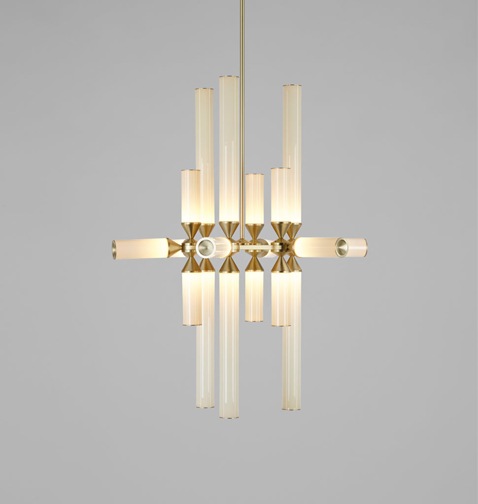 18-03 (Brushed brass/Cream)