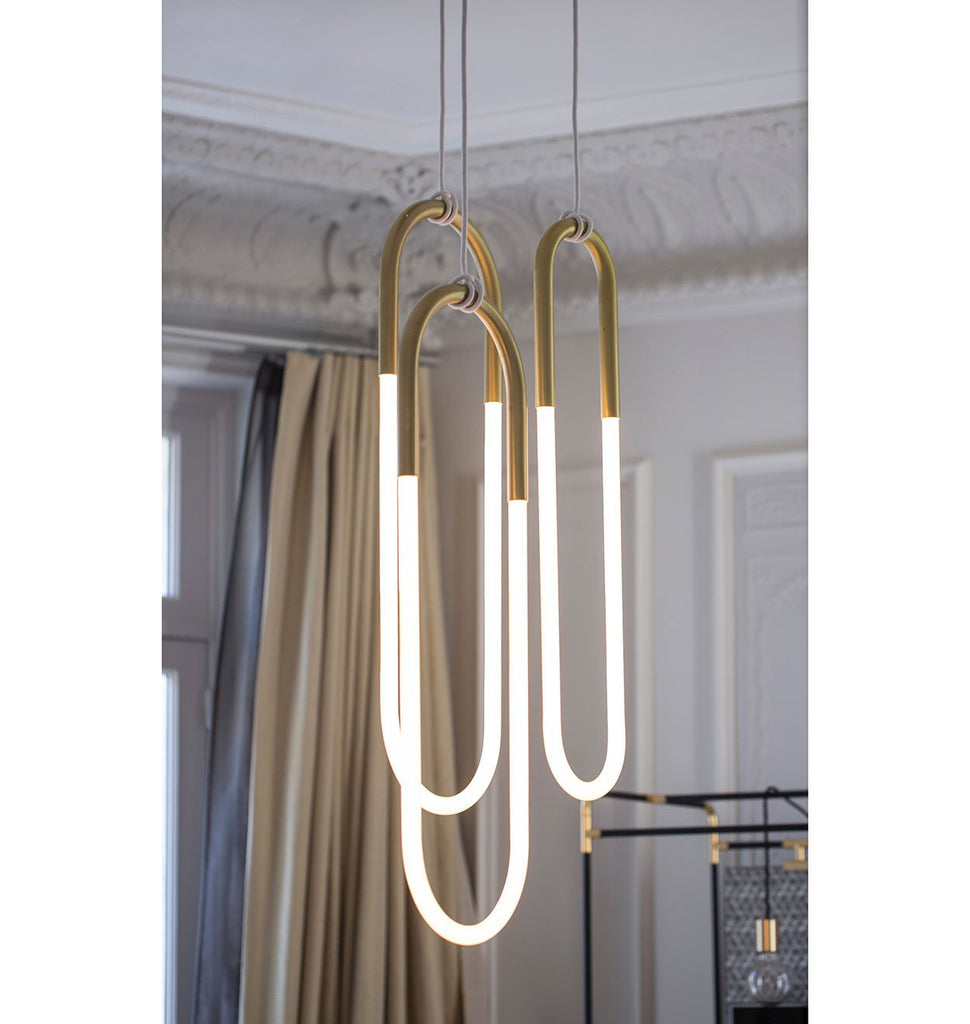 Loop 01 (1) Loop 02 (2) Custom Configuration (Satin brass) — Rue Pierre Charron, Paris
