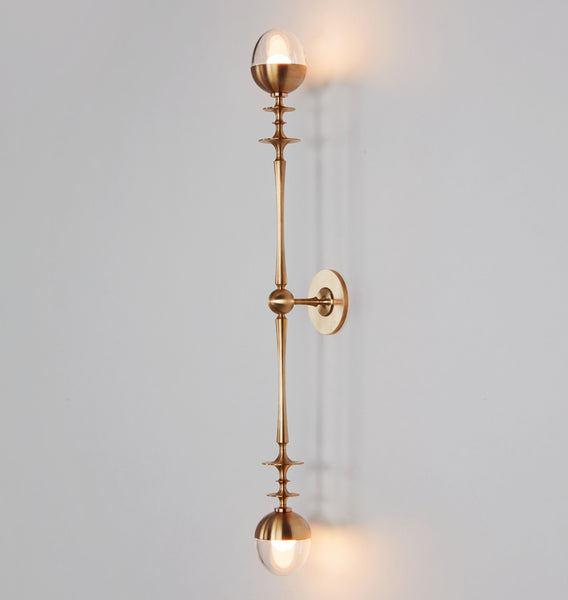 Rue Sala Double Arm Sconce Jessica Helgerson Roll Hill