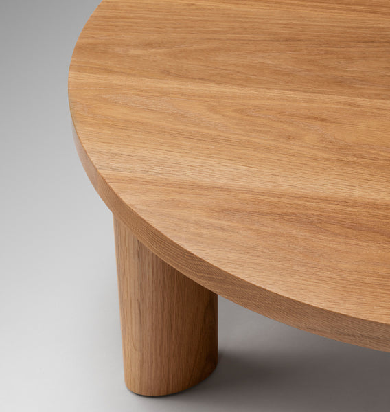 Orbit Coffee Table | White Oak | Jamie Gray – Roll & Hill