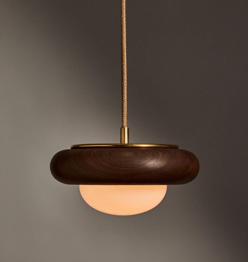 Humboldt Pendant 01 - Wood (Black Walnut)