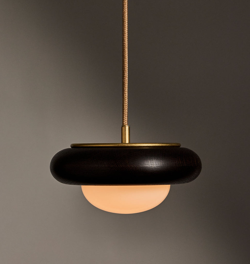 Humboldt Pendant 01 - Wood (Ebonized Oak)