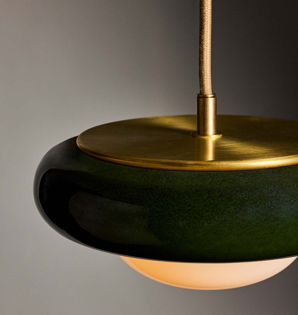 Humboldt Pendant 01 - Ceramic (Royal Green)
