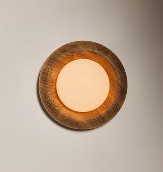Humboldt Sconce   Wood (White Oak)
