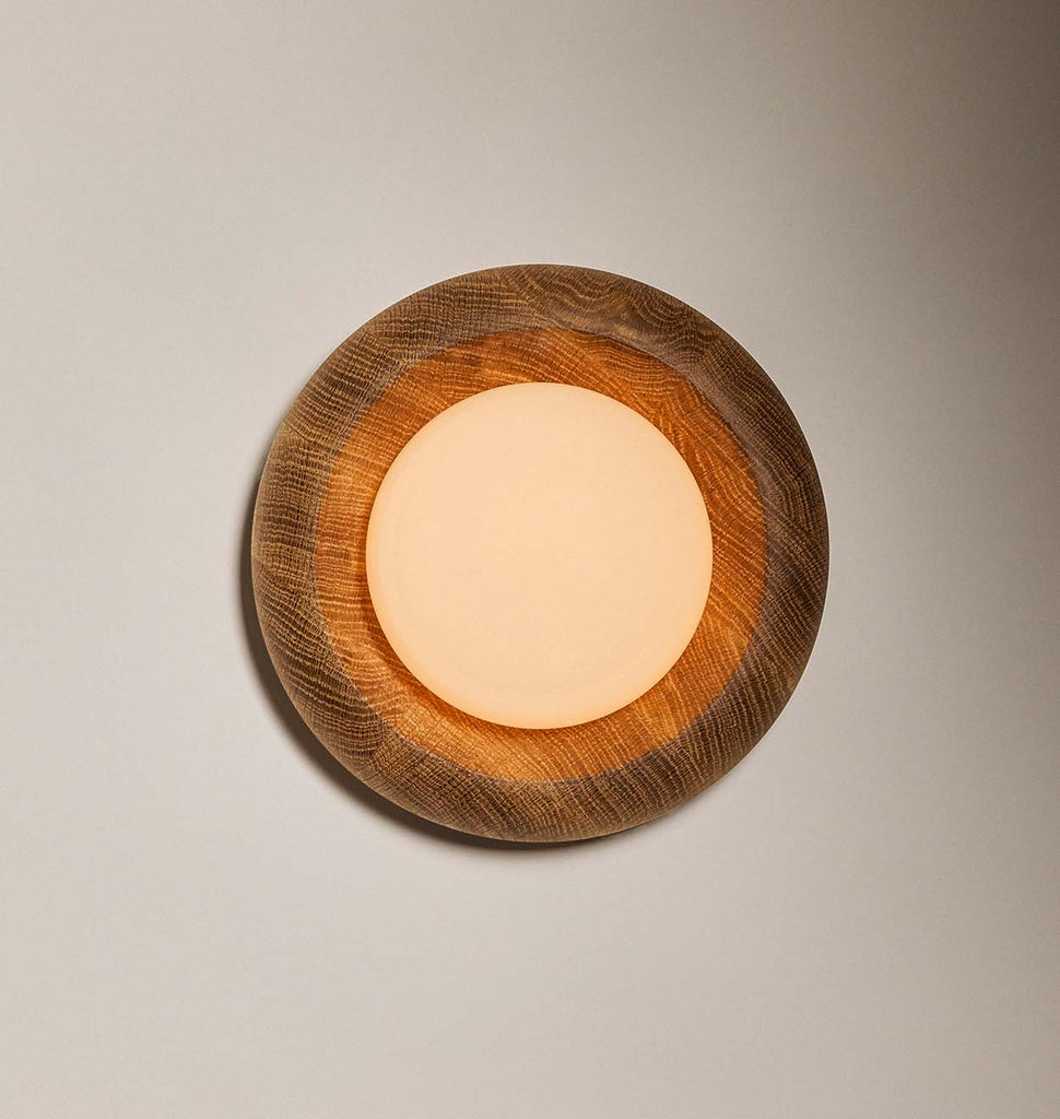 Humboldt Sconce - Wood (White Oak)