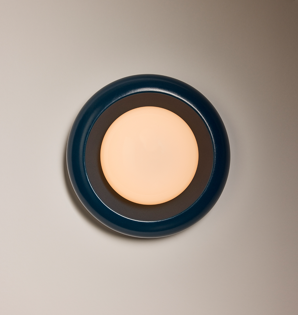 Humboldt Sconce - Ceramic (Harbor Blue)