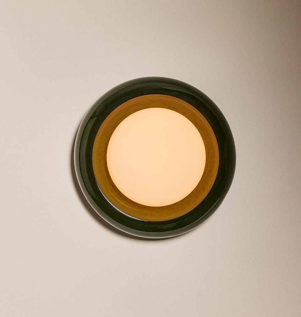 Humboldt Sconce - Ceramic (Royal Green)