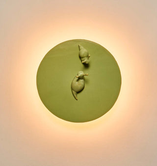 Pith Sconce   Snail I   Light On
