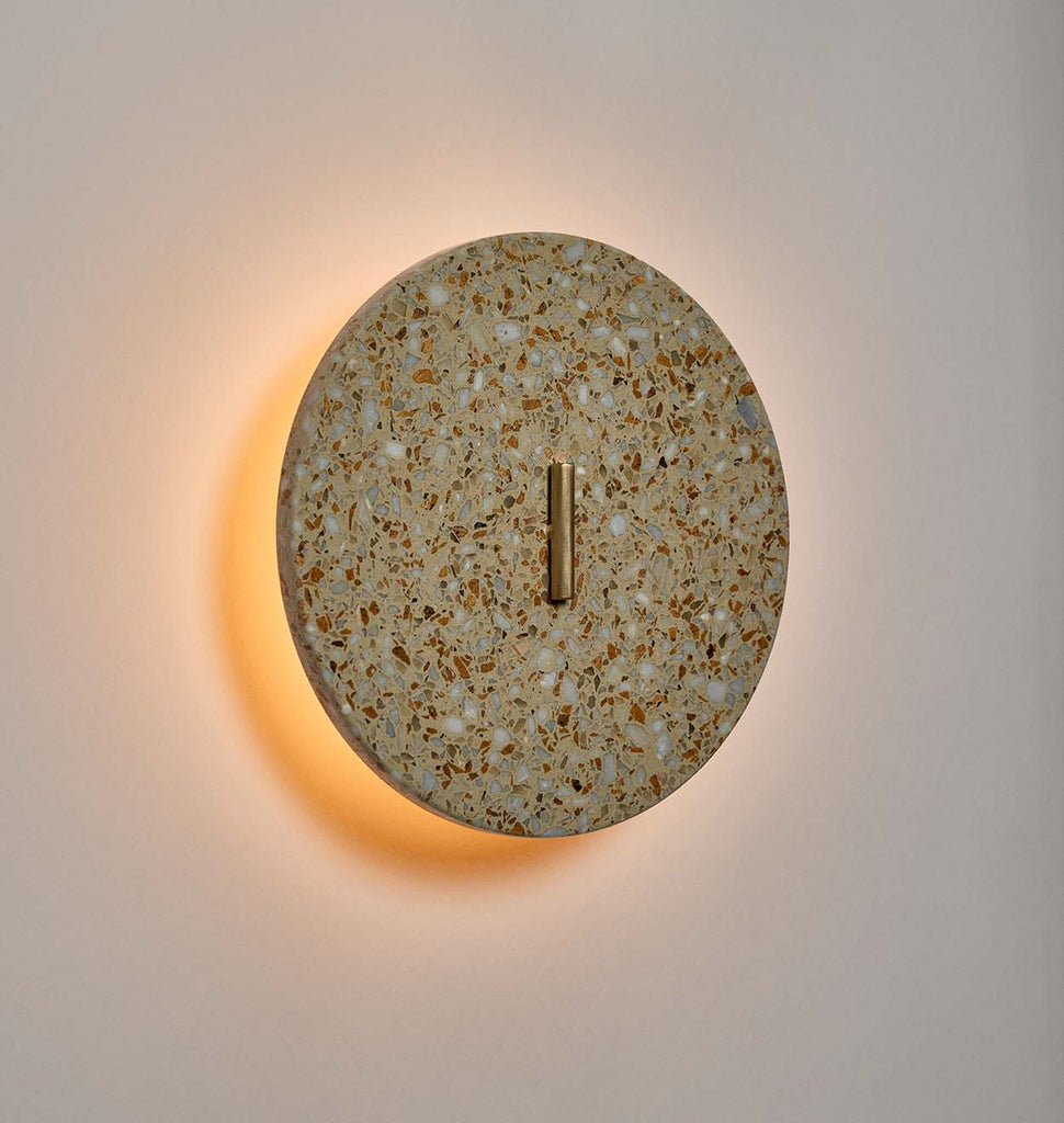 Pith Sconce - Toggle (Gray/Amber)