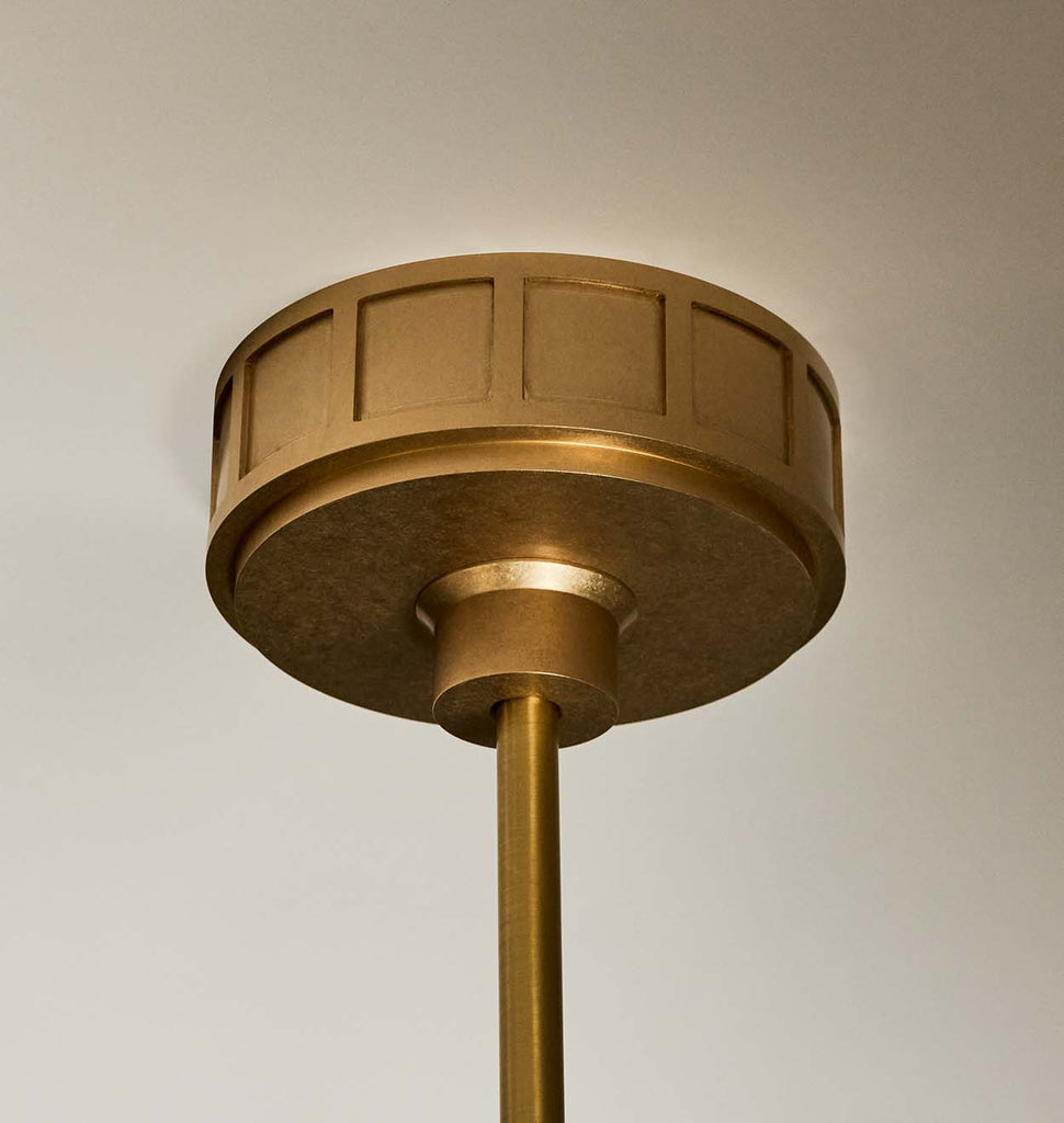 The Roll & Hill Pendant 02 - Canopy (Brass)