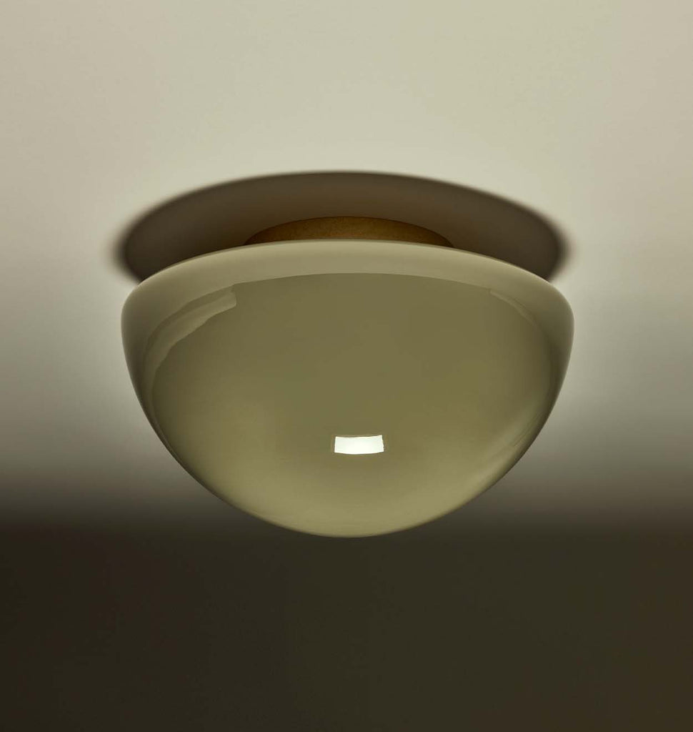 Pearl Surface Mount - Cased Fume - Brass (Light Off)