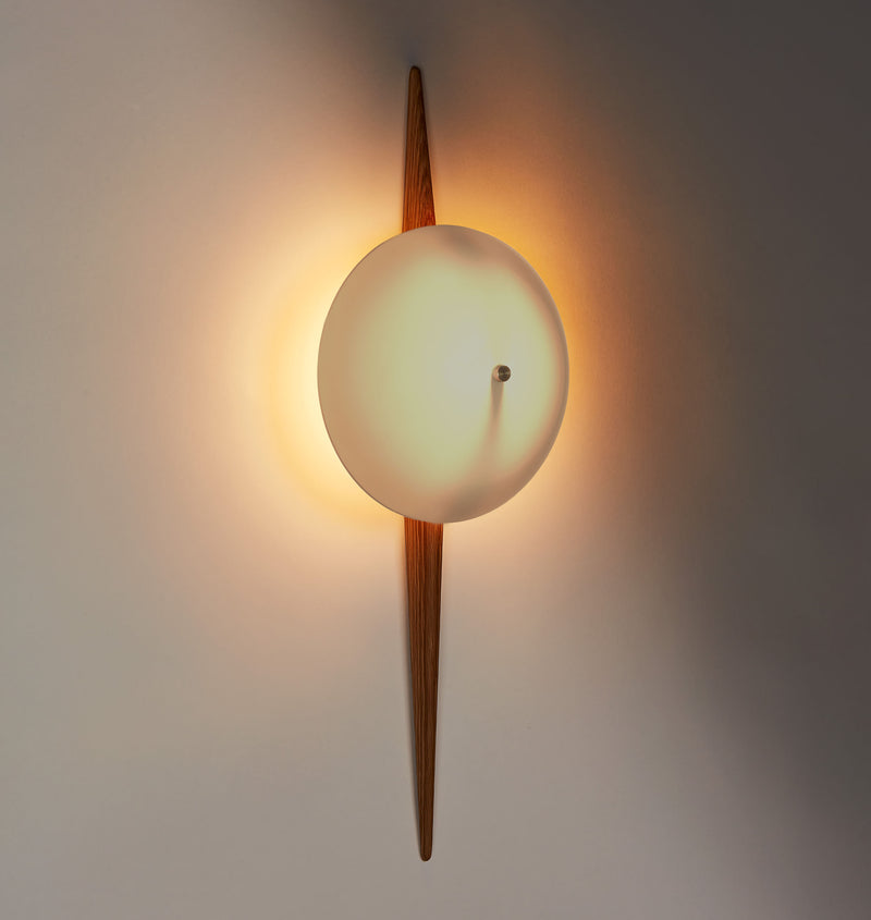 Sconce_RoundShade_WhiteOak