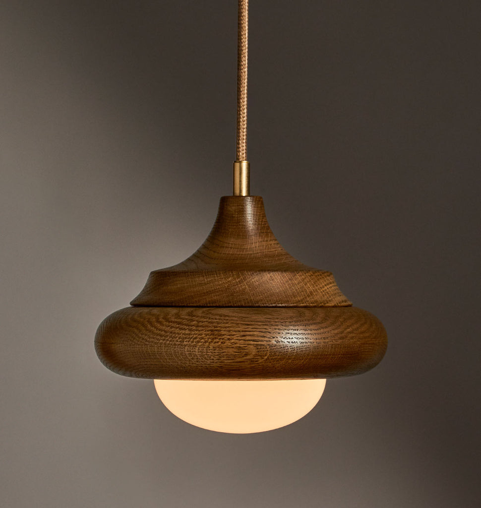 Humboldt Pendant 02- Wood (Vintage Oak)
