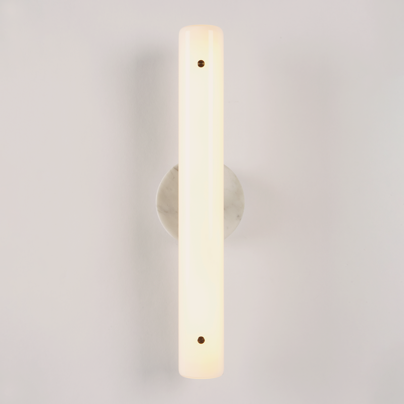 Counterweight Circle Sconce - ASH BRA WH