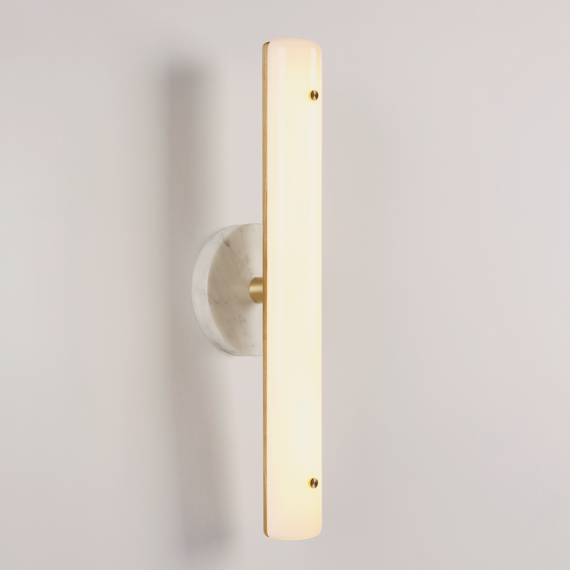 Counterweight Circle Sconce - ASH BRA WH
