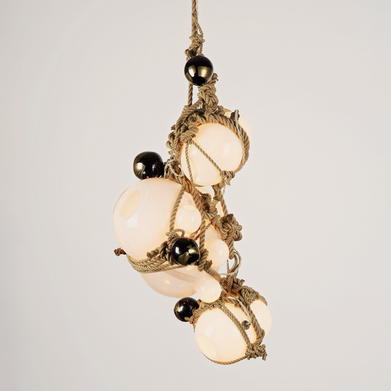 Chandelier - 1 Lg, 2 Sm Bubbles, 5 Barnacles KH OP