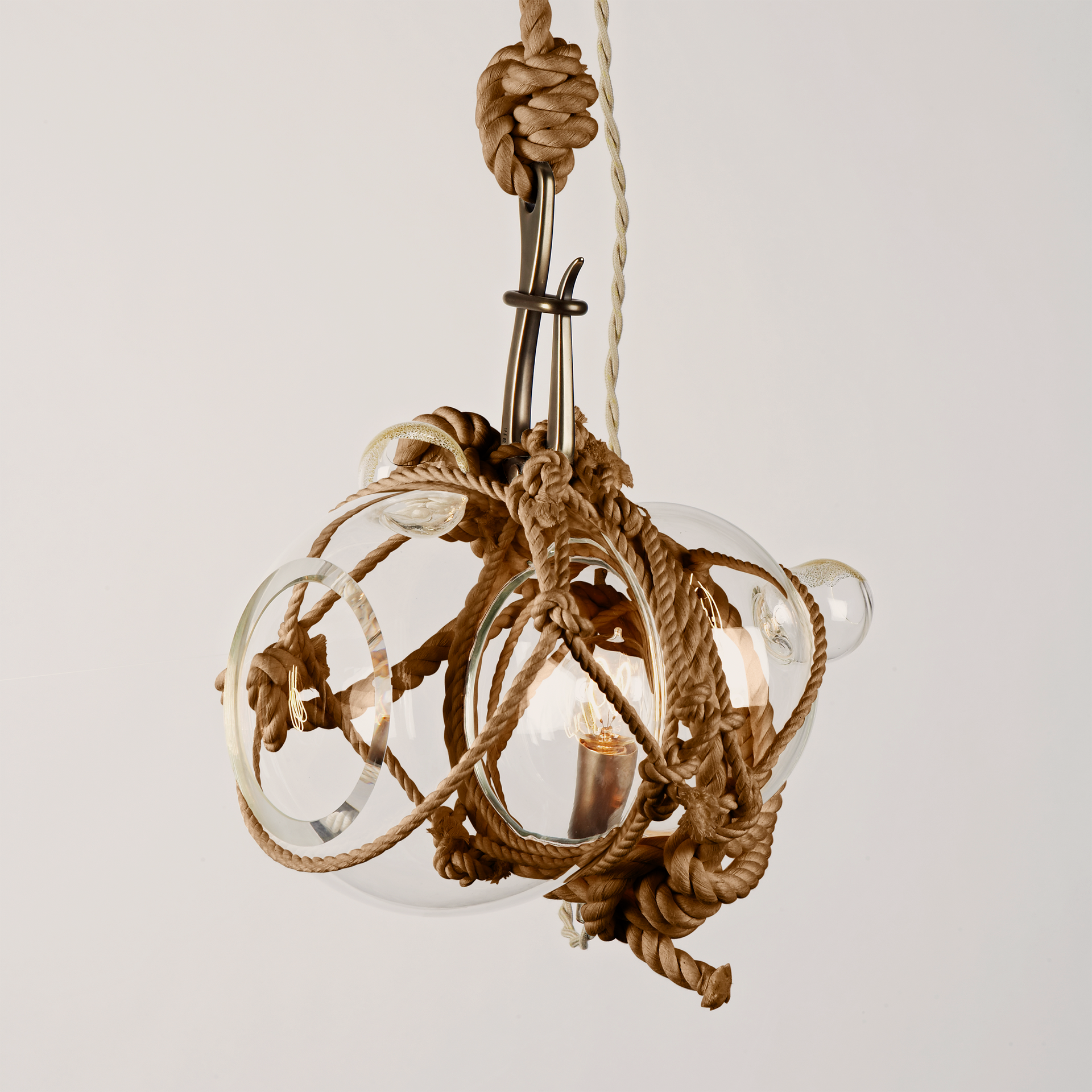 Knotty Bubbles | Pendant - Small | Lindsey Adelman – Roll & Hill