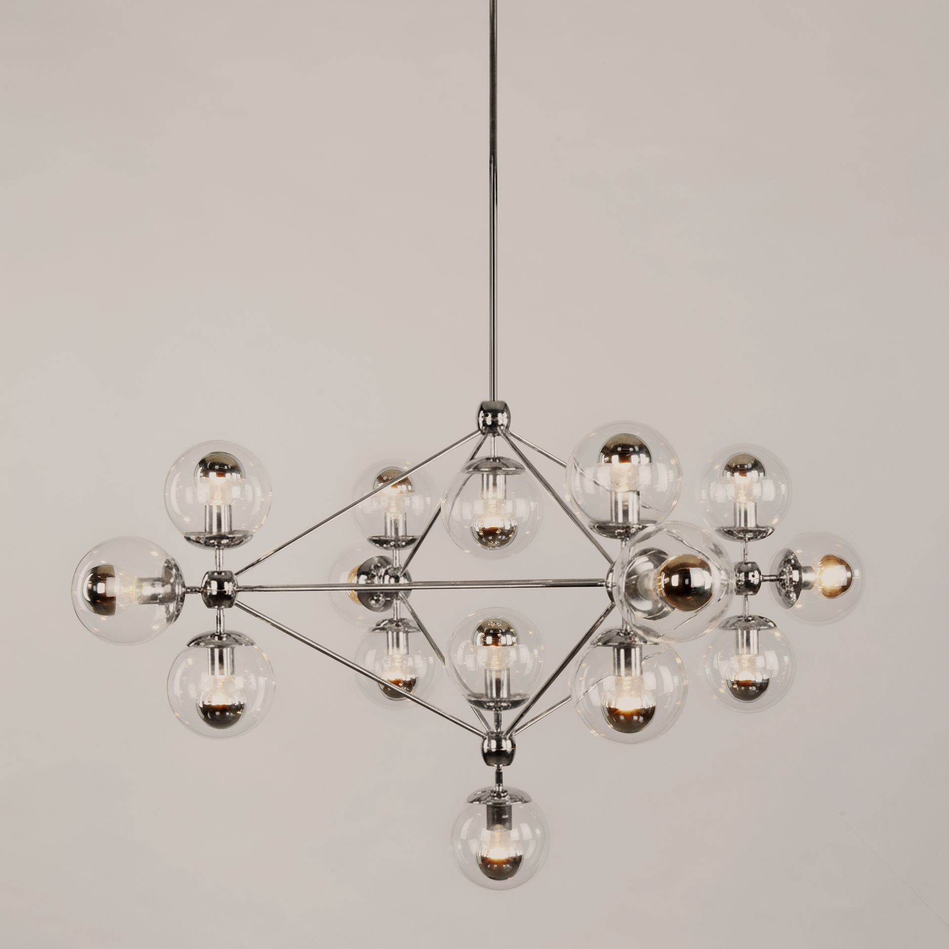 Modo | Chandelier - 8 Sided, 27 Globes | Jason Miller – Roll & Hill