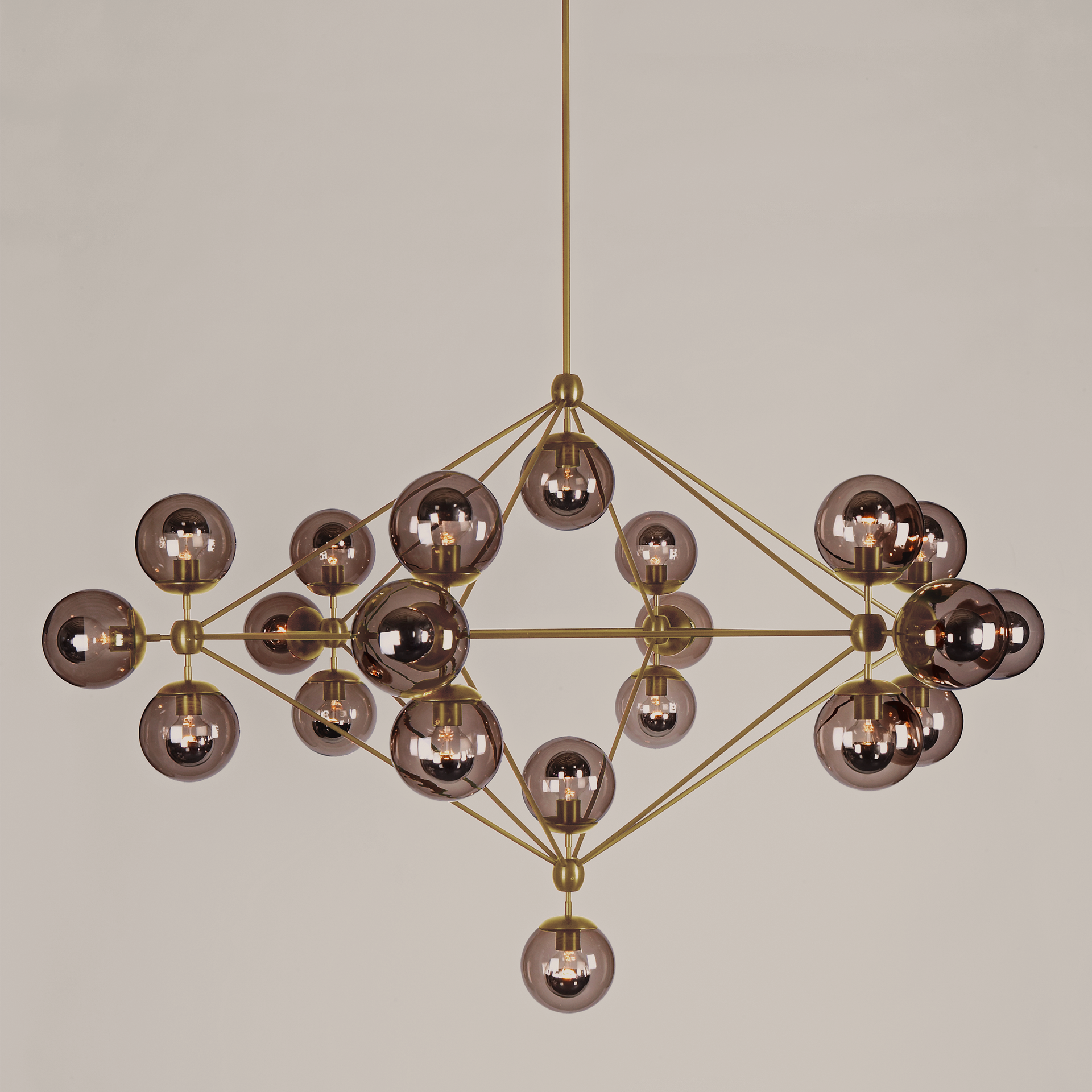Modo | Chandelier - 6 Sided, 21 Globes | Jason Miller – Roll & Hill