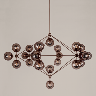 Modo | Chandelier - 6 Sided, 21 Globes | Jason Miller – Roll & Hill