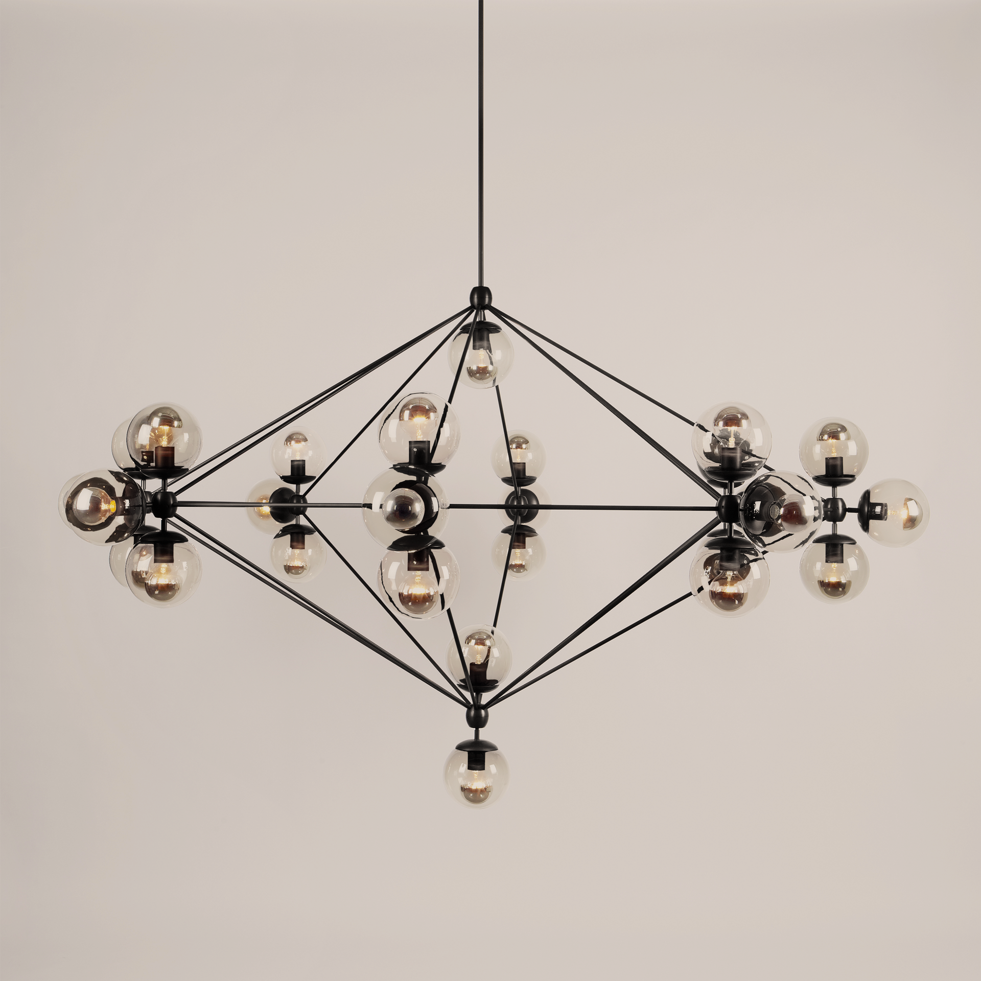 Modo | Chandelier - 8 Sided, 27 Globes | Jason Miller – Roll & Hill
