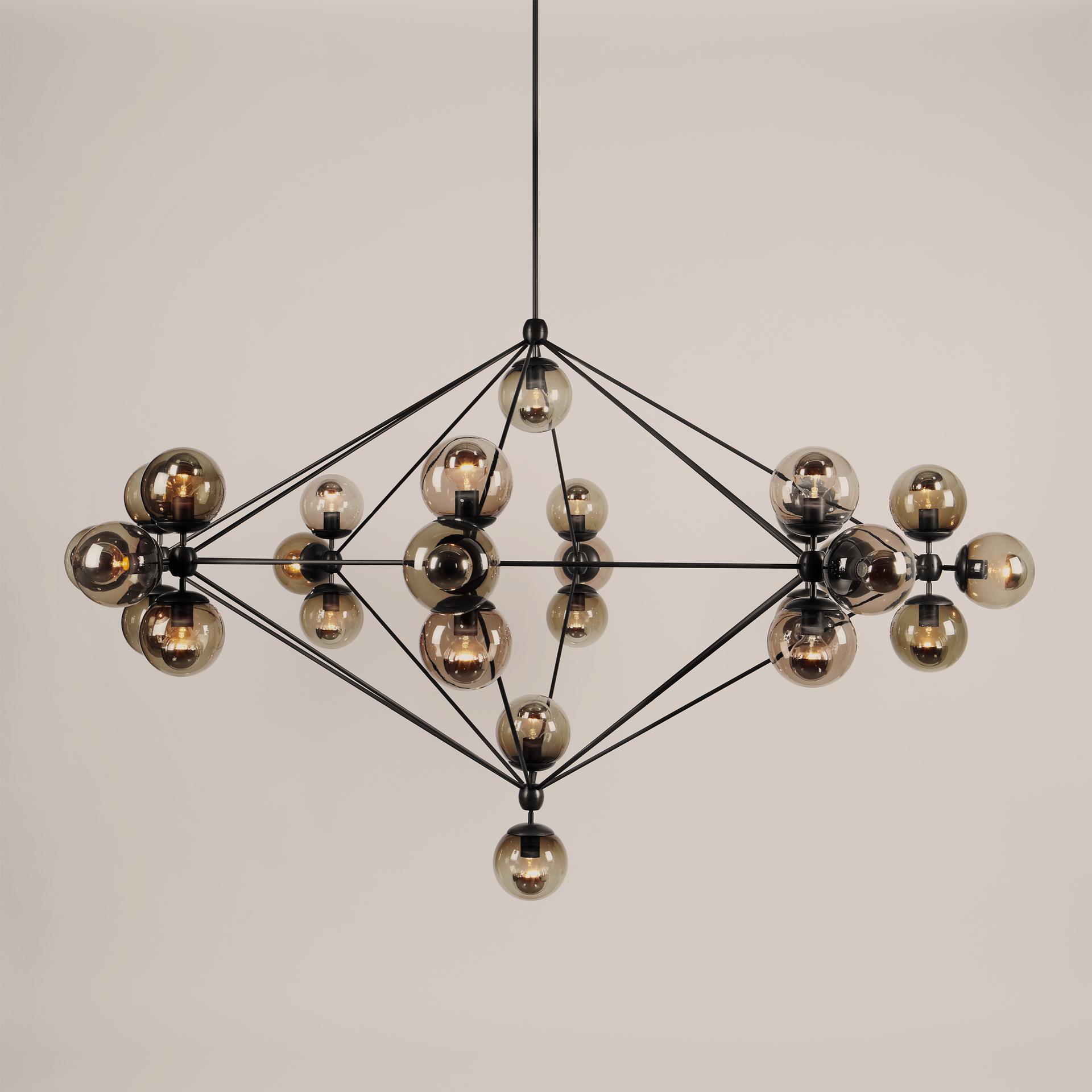 Modo | Chandelier - 8 Sided, 27 Globes | Jason Miller – Roll & Hill