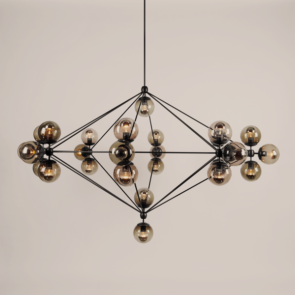 Modo | Chandelier - 8 Sided, 27 Globes | Jason Miller – Roll & Hill