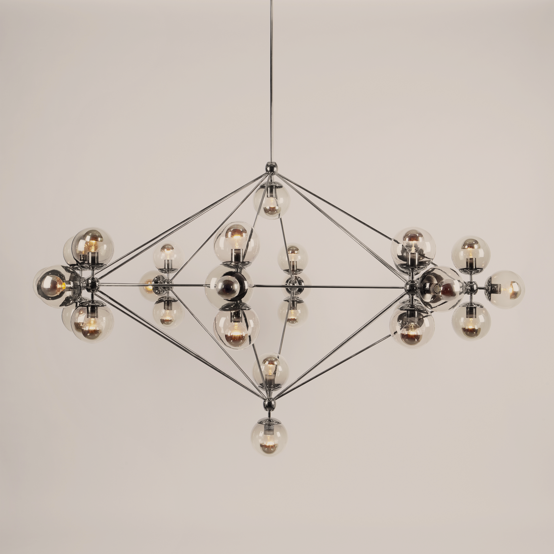 Modo | Chandelier - 8 Sided, 27 Globes | Jason Miller – Roll & Hill