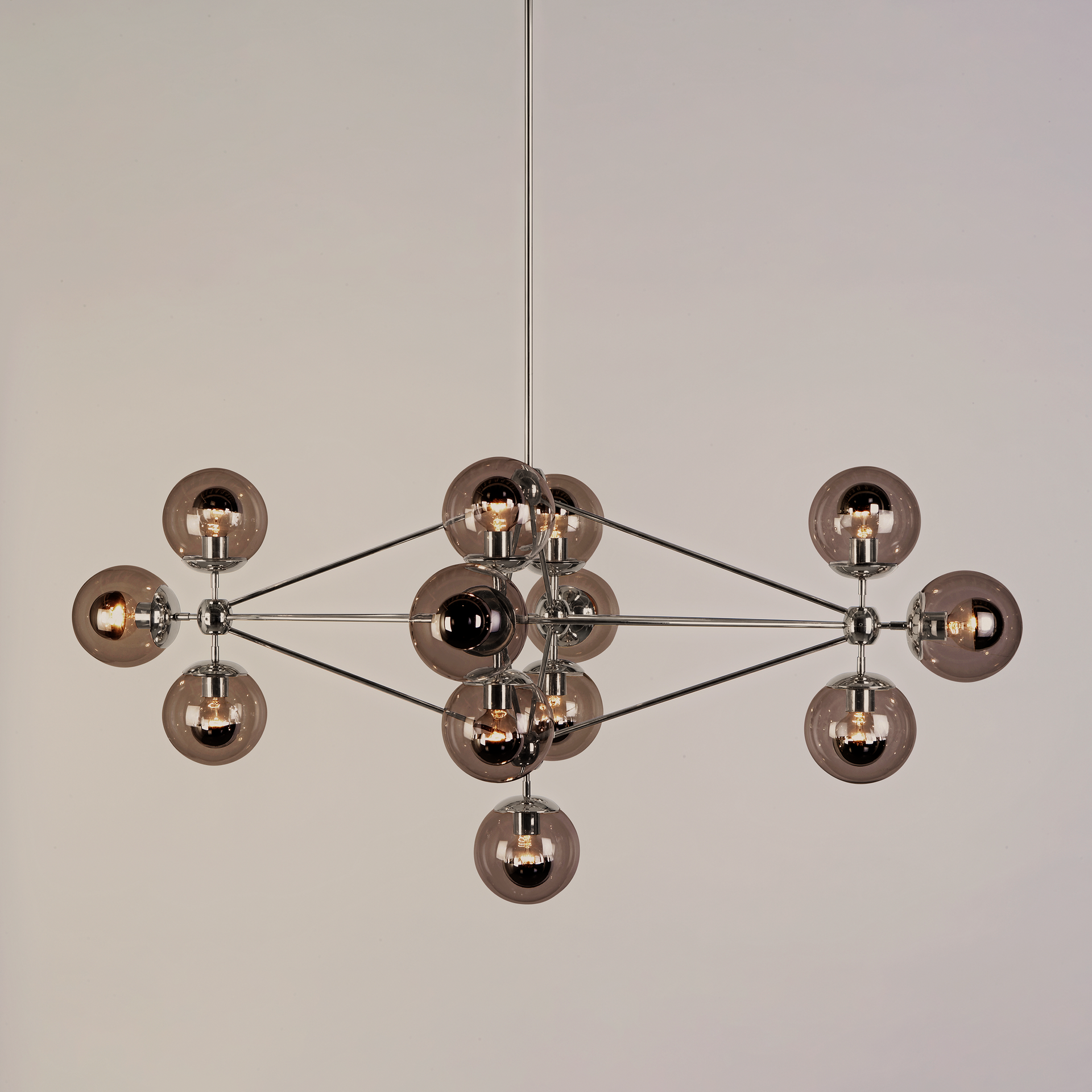 Modo | Chandelier - Diamond, 13 Globes | Jason Miller – Roll & Hill