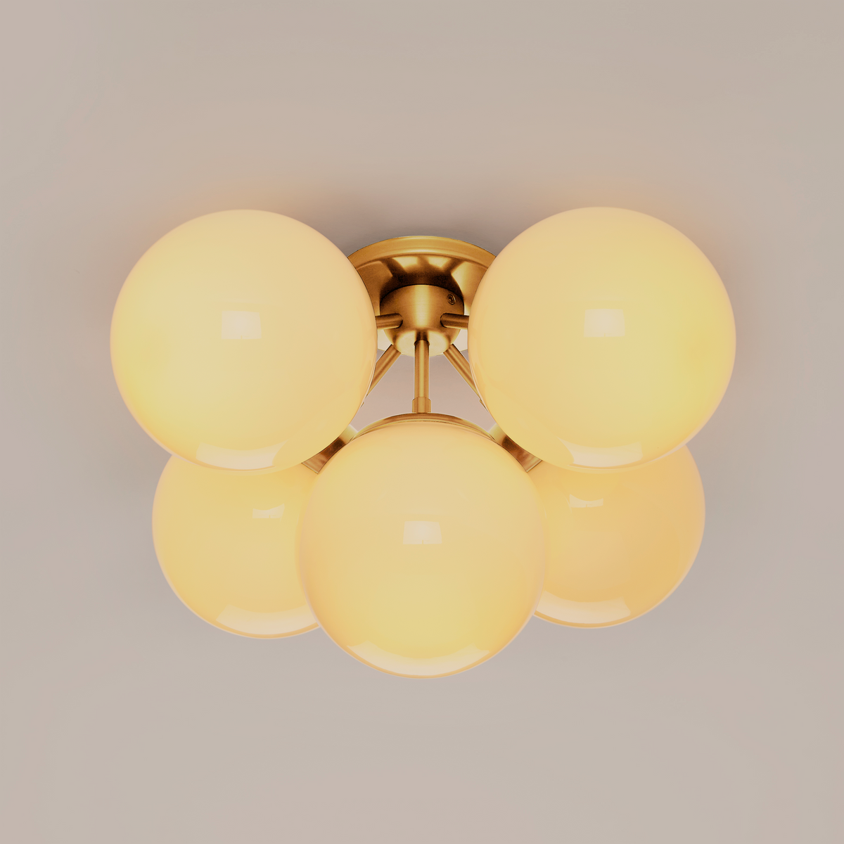 Modo | Flush Mount - 5 Globes | Jason Miller – Roll & Hill