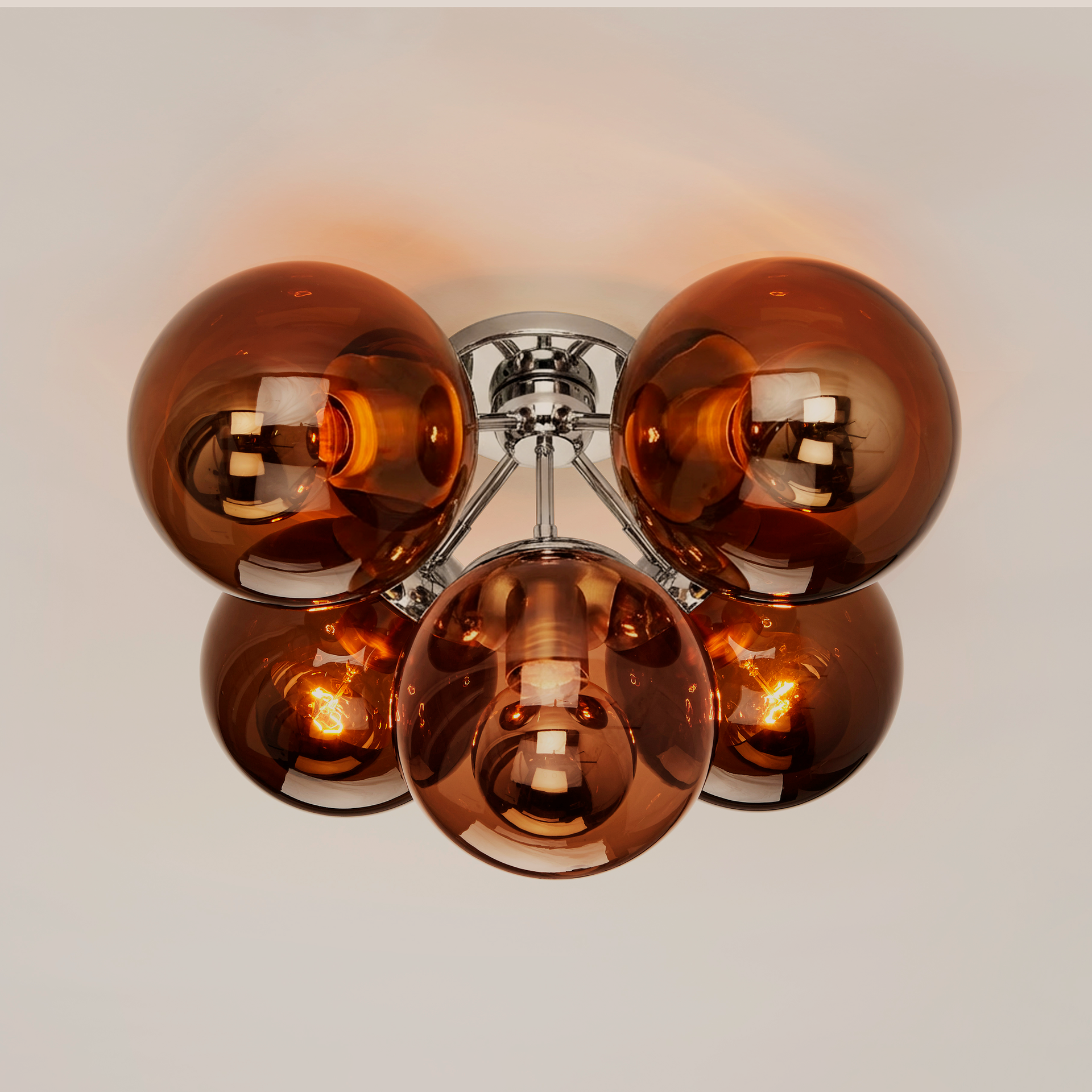 Modo | Flush Mount - 5 Globes | Jason Miller – Roll & Hill