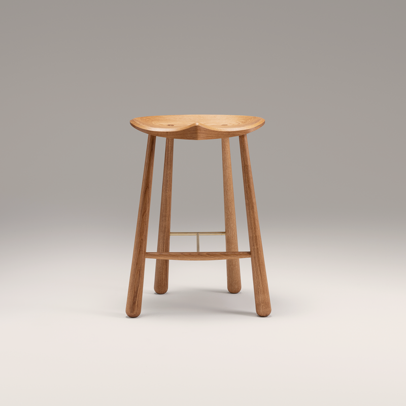 Taper Stool Counter - Oak