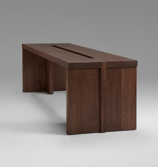 Grange Bench   60 inch (Black Walnut)
