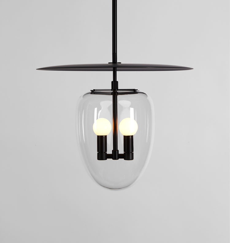 Black bell pendant deals