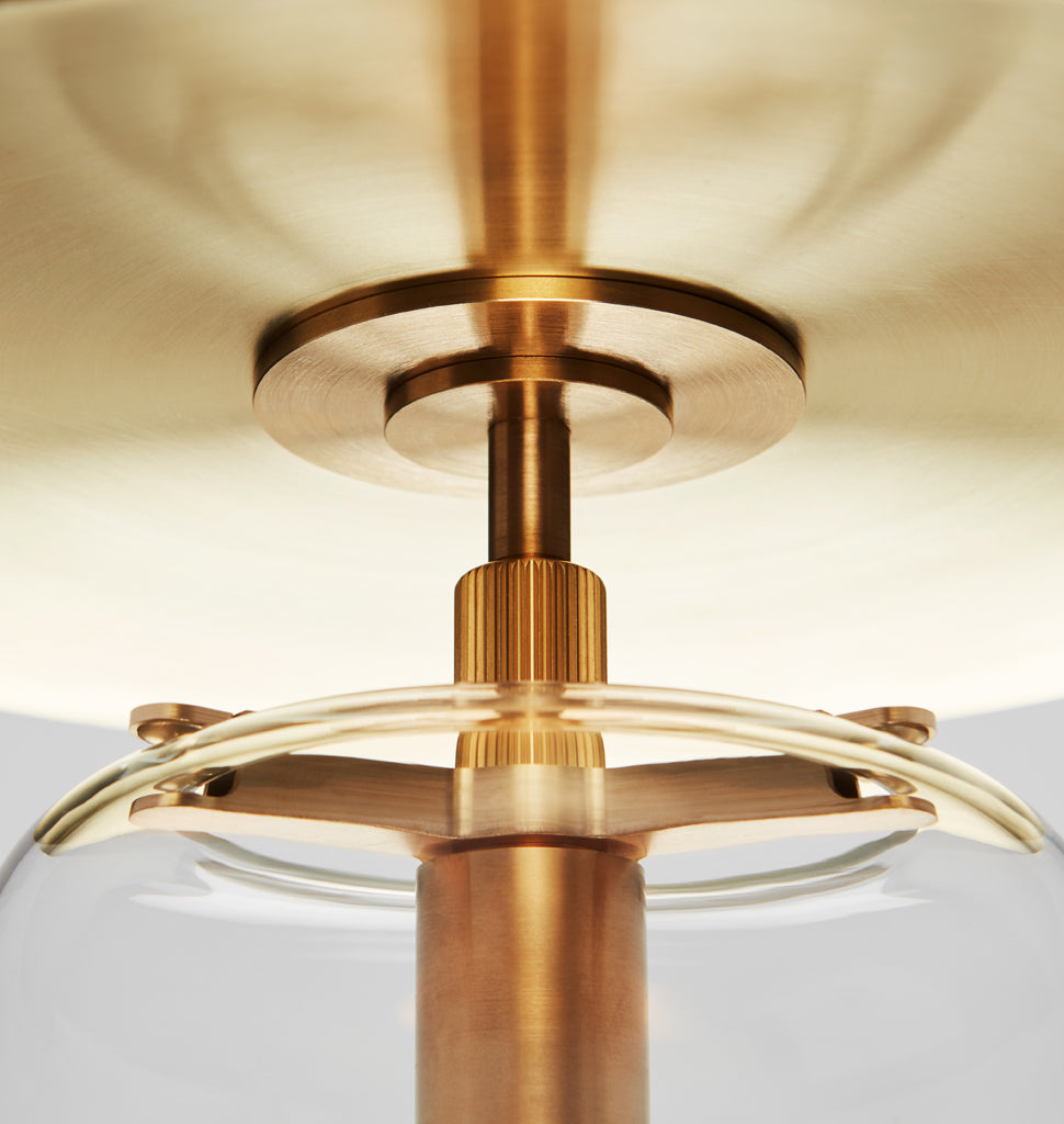 Bell flush mount light sale