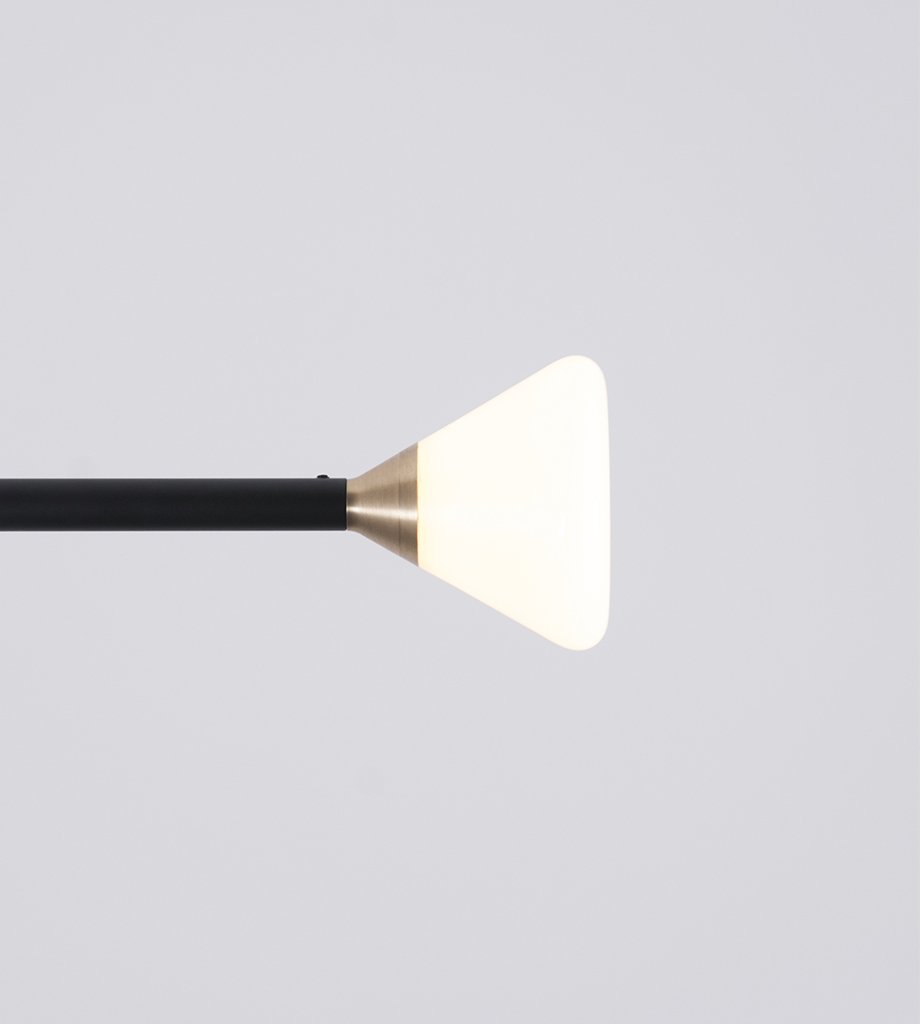 Detail (Matte black/Brushed brass)