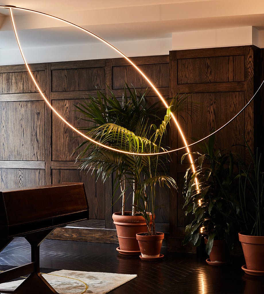 03 - Ceiling to Ceiling (Black) — Roll & Hill Showroom, New York City. Image by Nicole Franzen