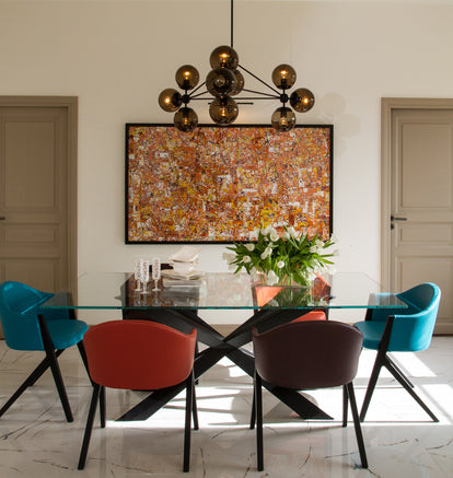 Modo | Chandelier - 3 Sided, 10 Globes | Jason Miller – Roll & Hill