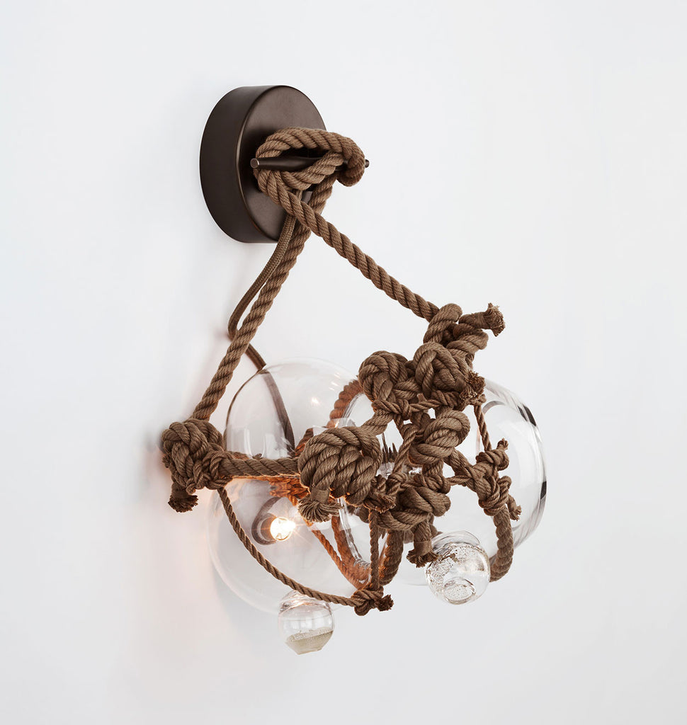 Sconce - Small (Khaki/Clear)