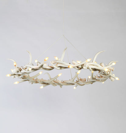 Superordinate Antler | Chandelier - 27 Antler Ring | Jason Miller
