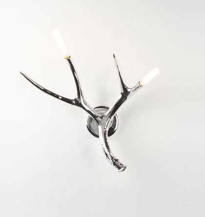 Superordinate Antler Sconce Jason Miller Roll Hill