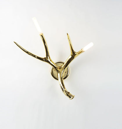 Antler sconce deals
